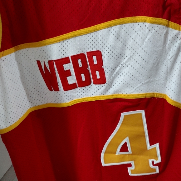 Got a adidas hardwood classic jersey, Spud Webb jersey size xL men, - Picture 2 of 4